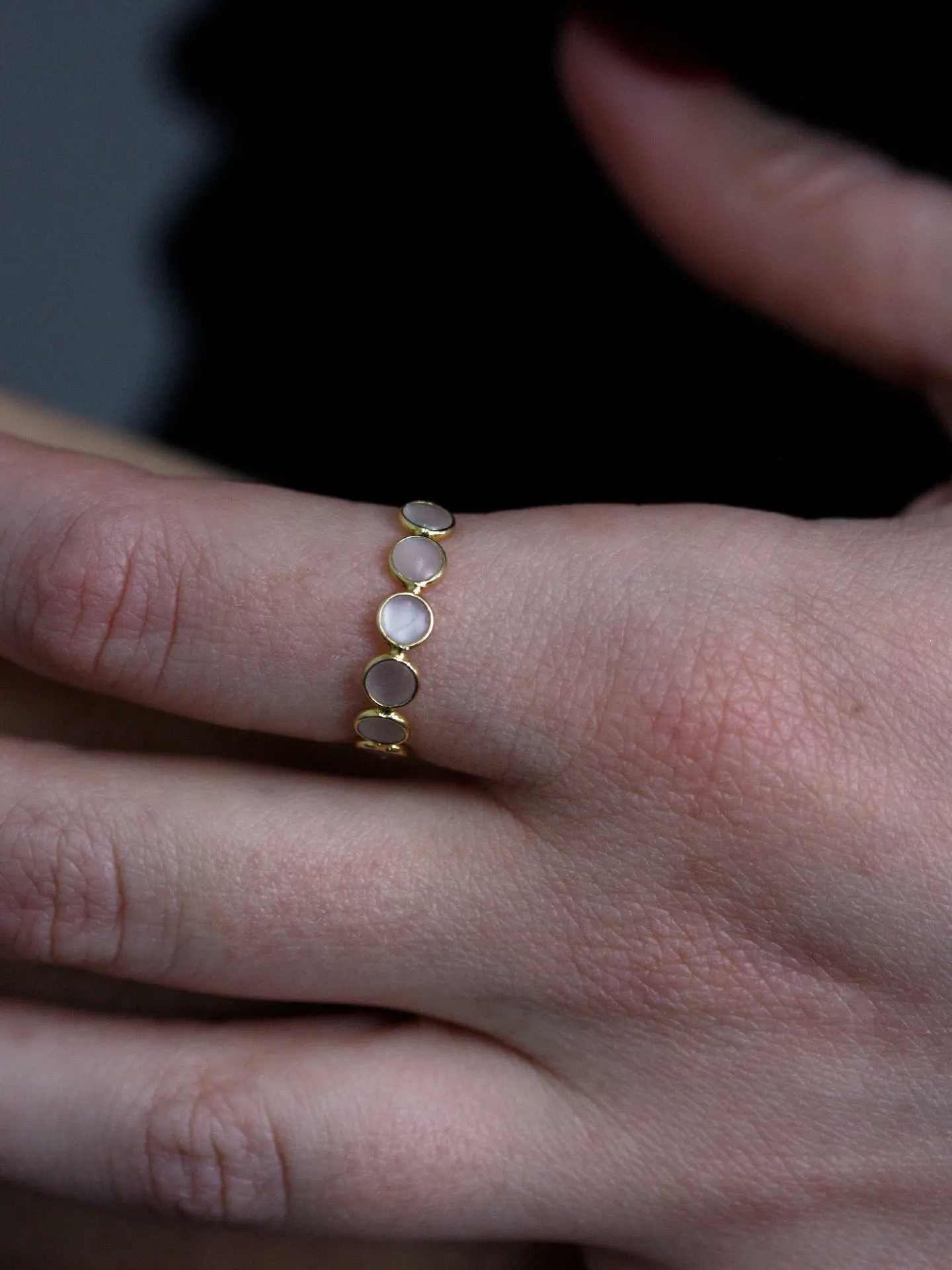 Adjustable Moonstone Band - Archival Collection sold by Loren Stewart product image thumbnail 4