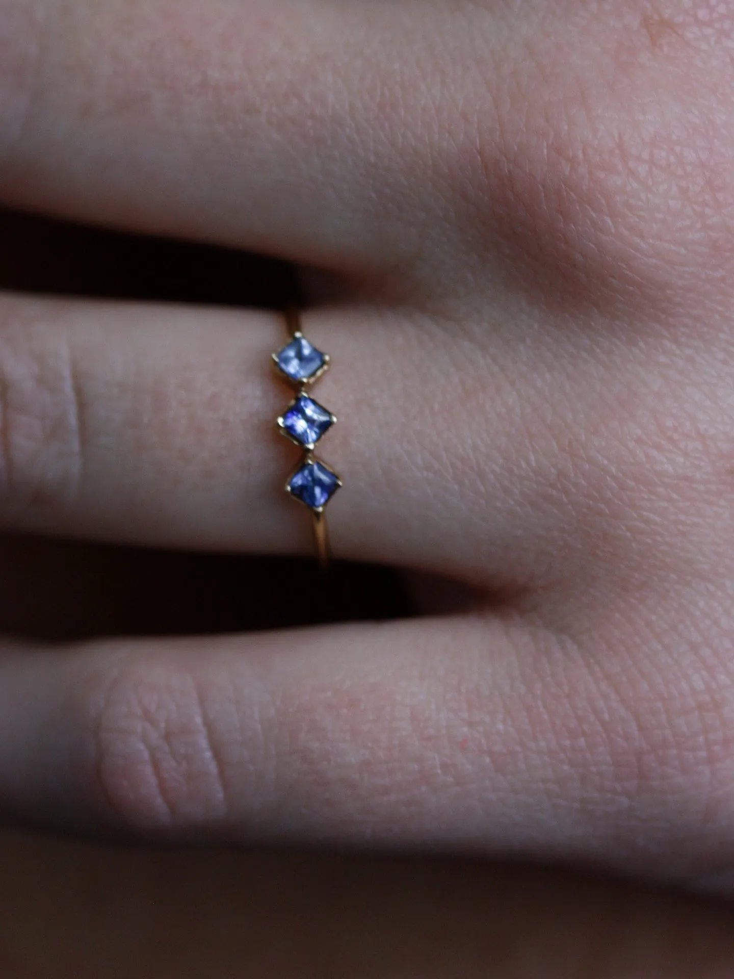 Blue Sapphire Ring - Archival Collection sold by Loren Stewart product image thumbnail 2