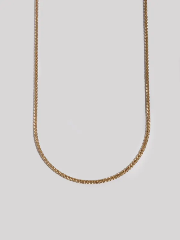 Solid Classic Curb Chain - Archival Collection made by Loren Stewart