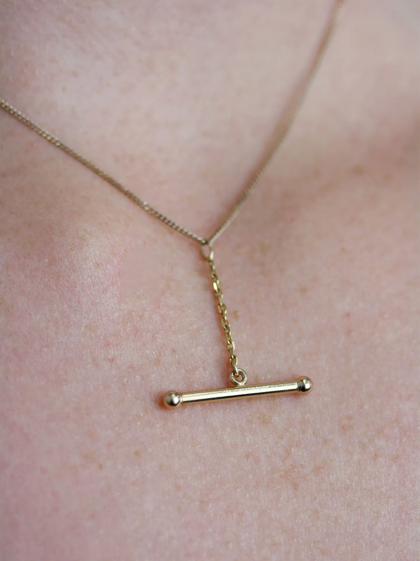 Demi T-Bar Necklace - Archival Collection sold by Loren Stewart product image thumbnail 2