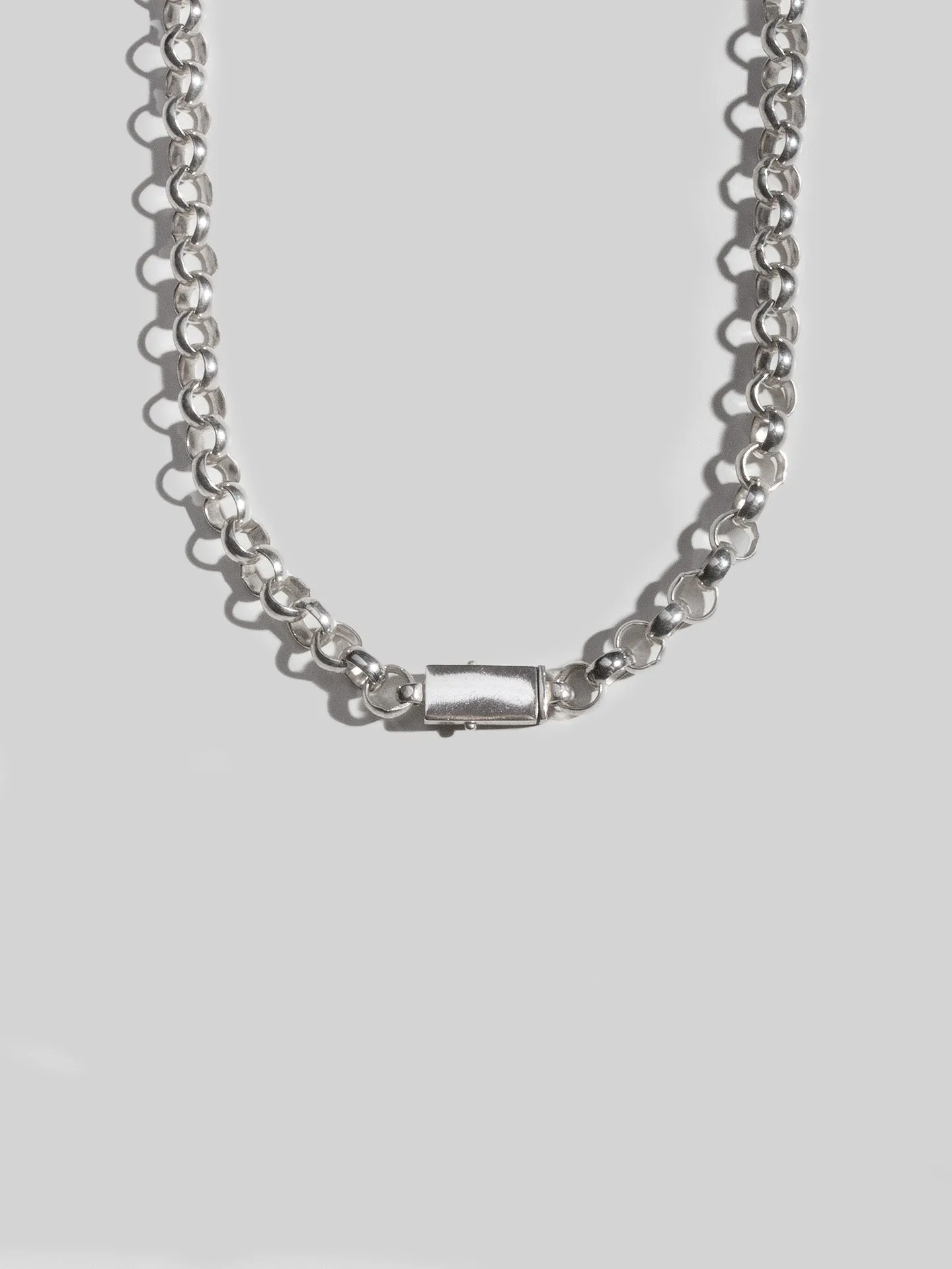 ID Box Lock Rolo Necklace - Archival Collection sold by Loren Stewart product image thumbnail 3