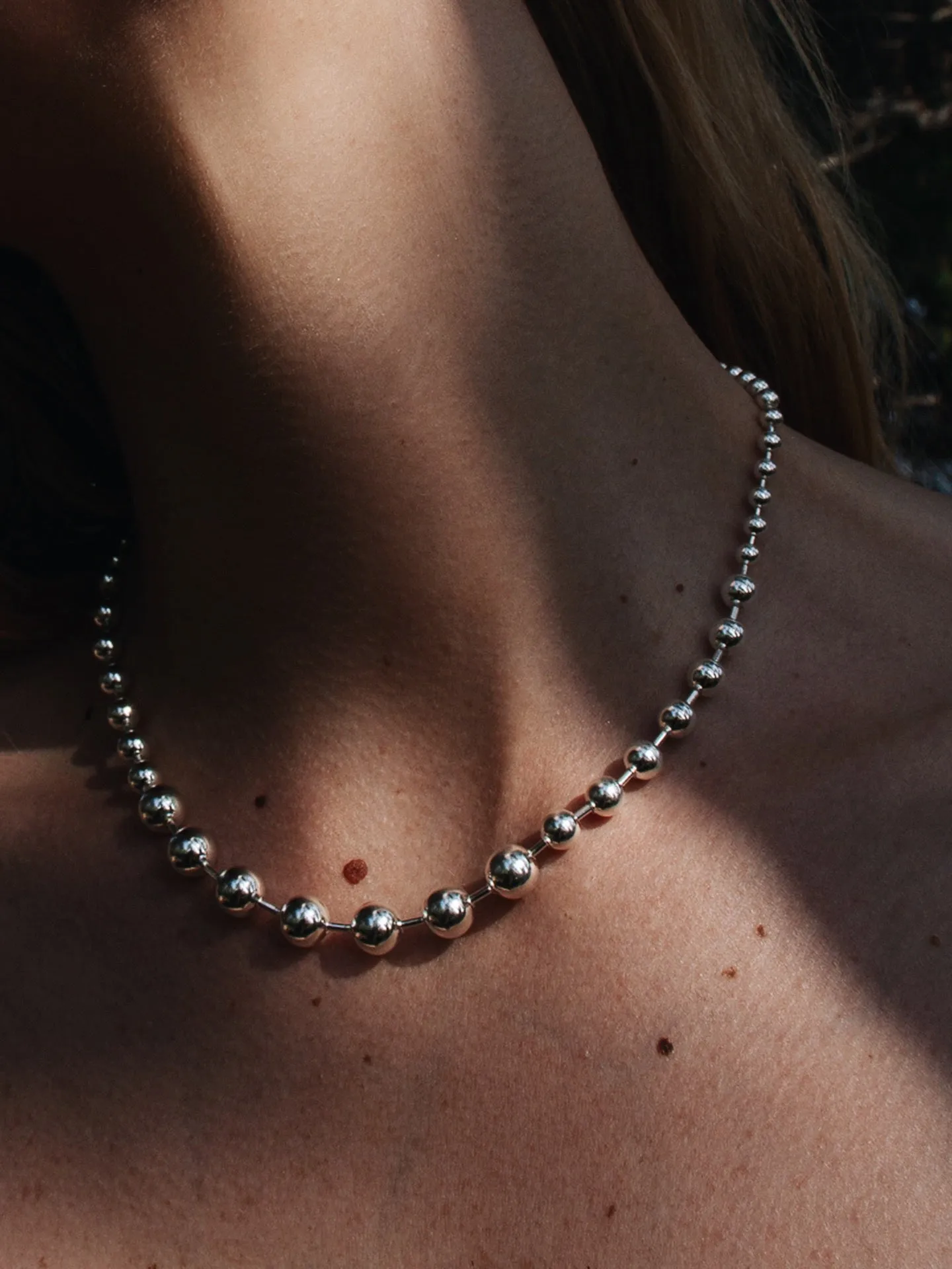 Orb Link Chain Necklace - Archival Collection sold by Loren Stewart product image thumbnail 2