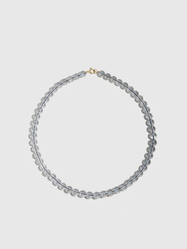 Crystal Quartz Necklace - Archival Collection made by Loren Stewart