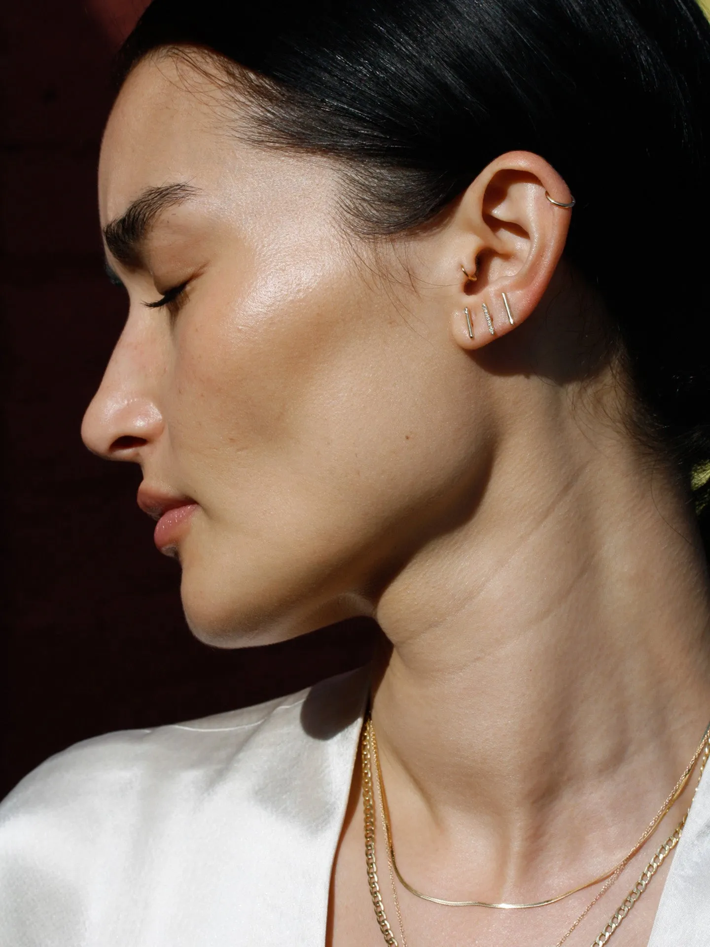 Solo Diamond Rod Stud sold by Loren Stewart product image thumbnail 4