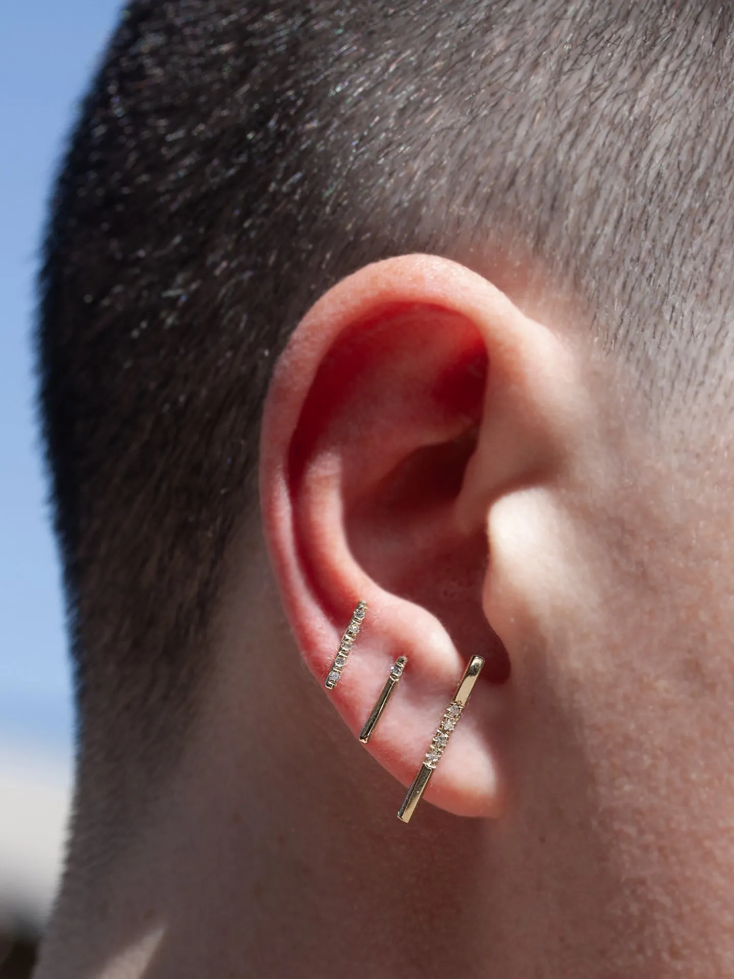 Solo Diamond Rod Stud sold by Loren Stewart product image thumbnail 5