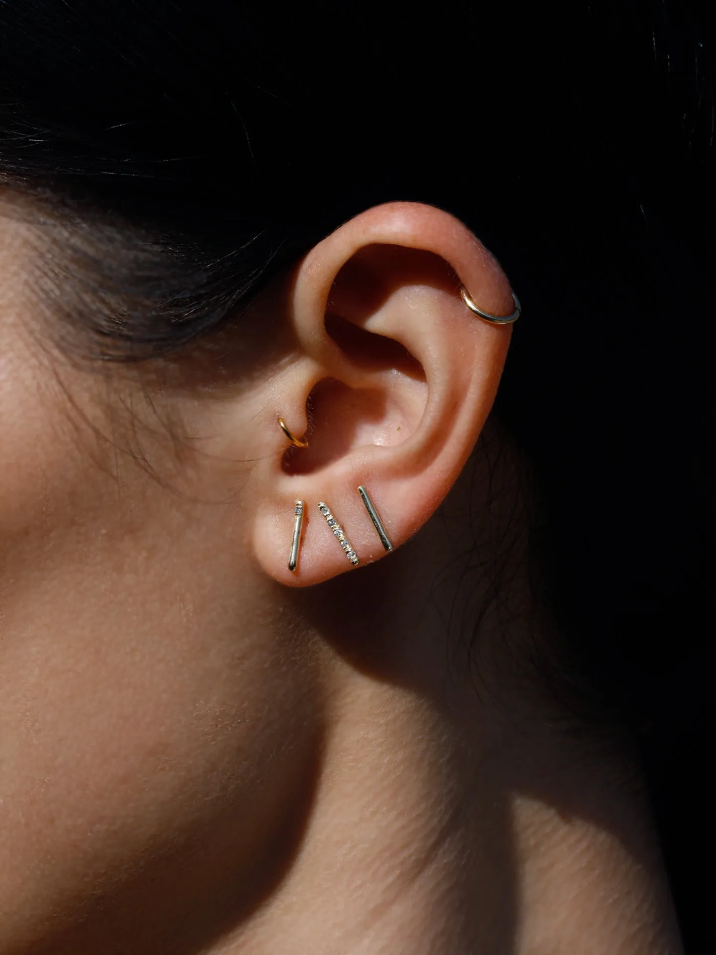 Solo Diamond Rod Stud sold by Loren Stewart product image thumbnail 2