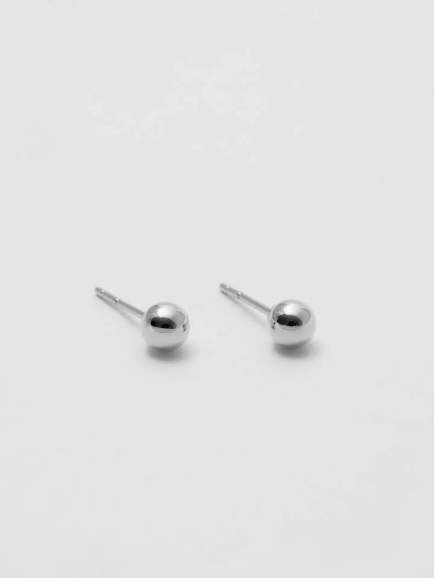 Sterling Silver Sphere Studs sold by Loren Stewart