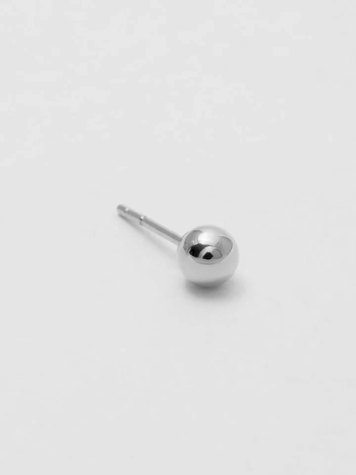 Sterling Silver Sphere Studs sold by Loren Stewart product image thumbnail 3
