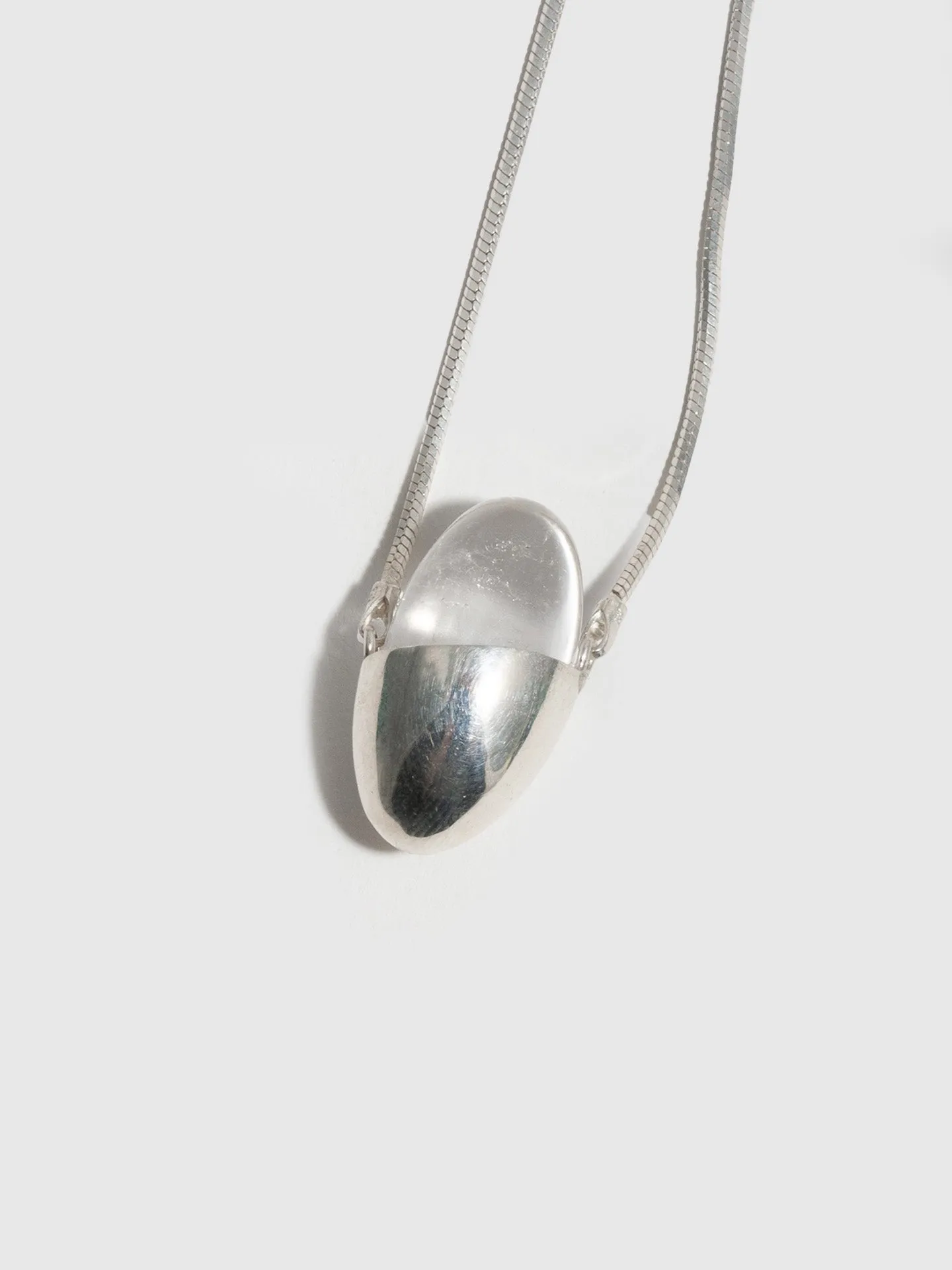 Ovo Quartz Necklace - Archival Collection - UNSELLABLE, SENT TO PRODUCTION sold by Loren Stewart product image thumbnail 3