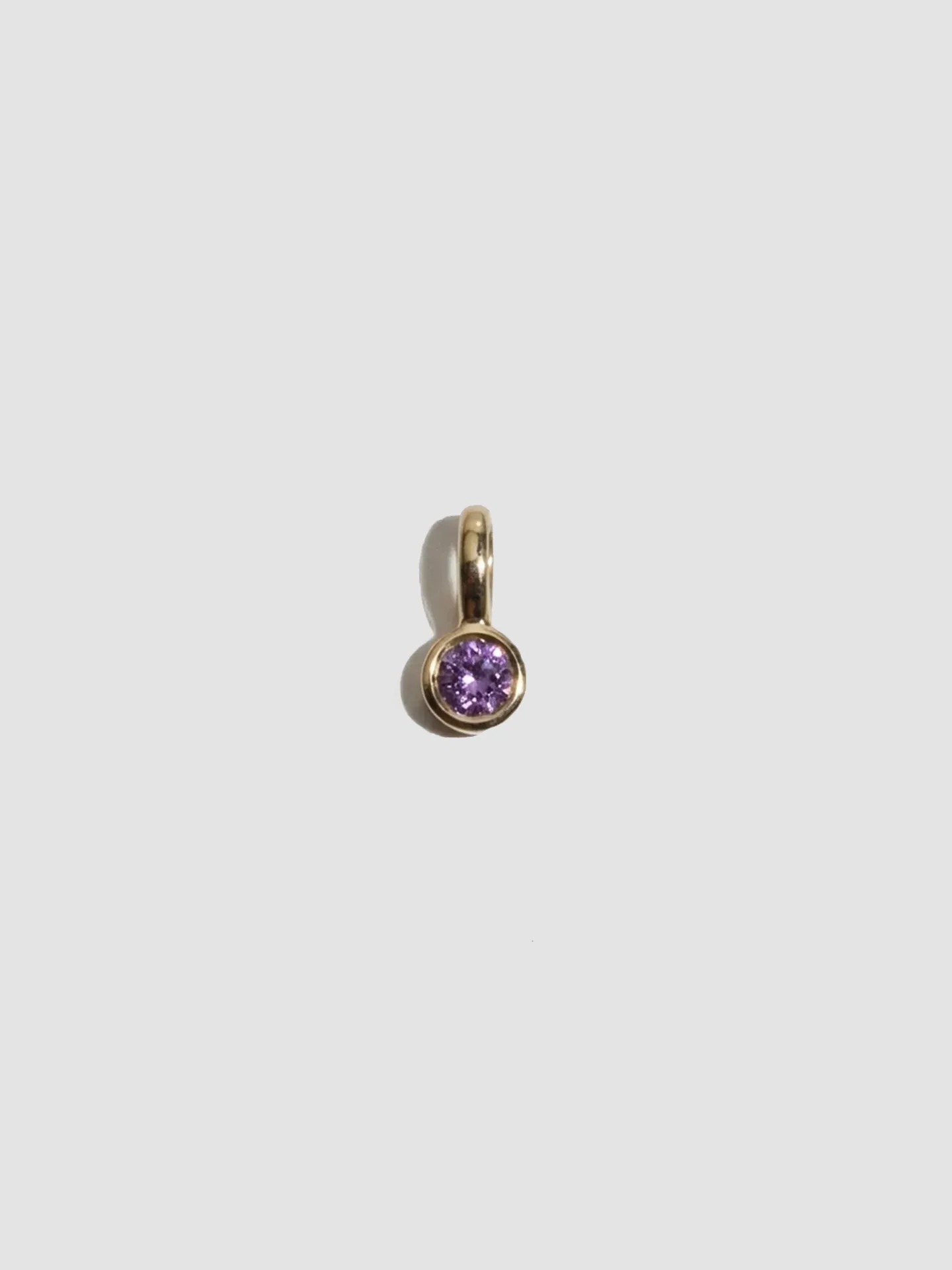 Amethyst Bezel Pendant sold by Loren Stewart