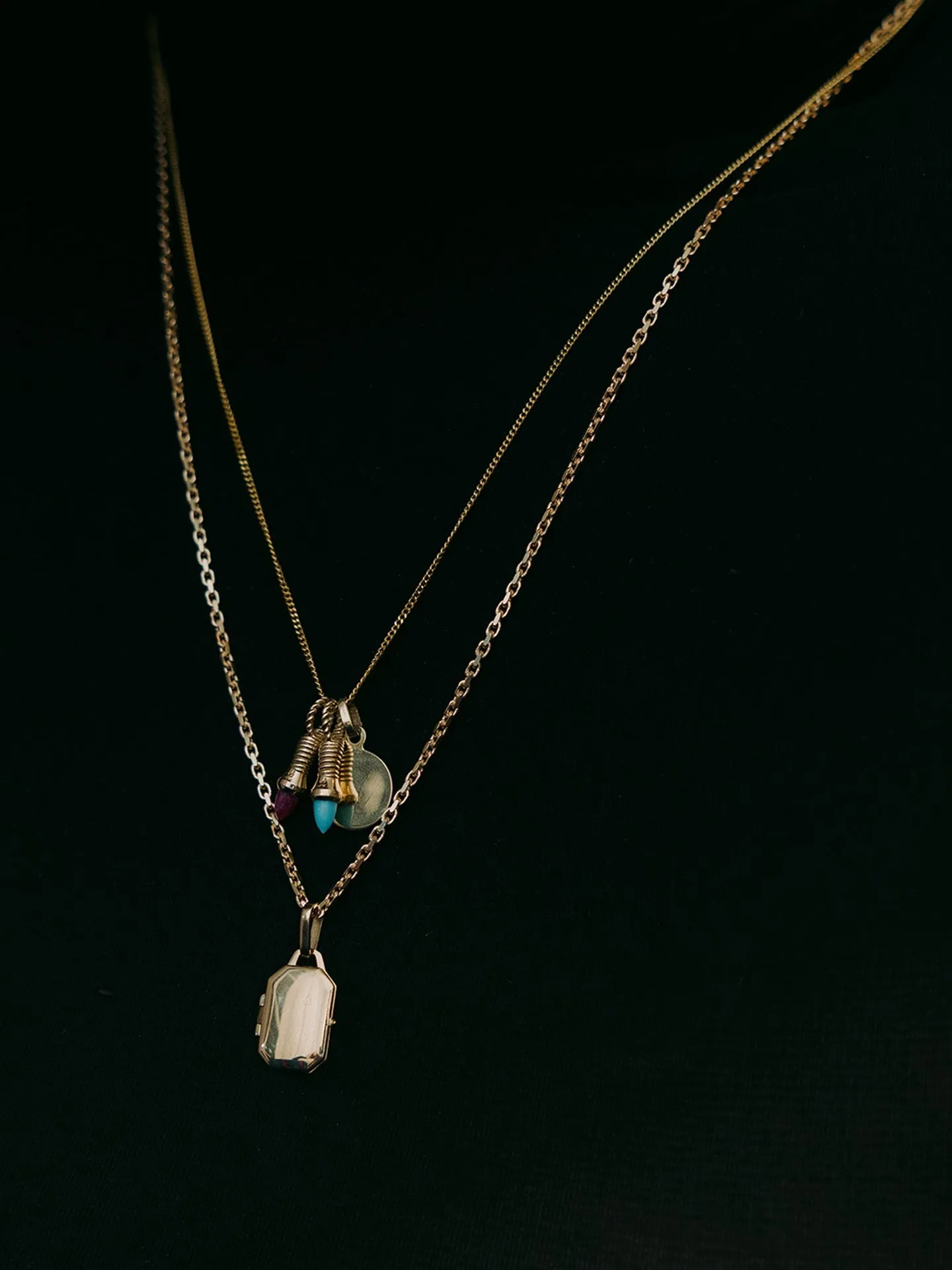 Octagonal Locket Pendant x okay______fine sold by Loren Stewart product image thumbnail 2