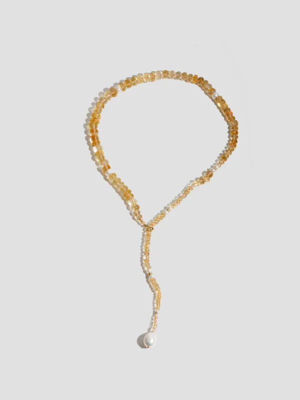 Solstice Sautoir Necklace made by Loren Stewart