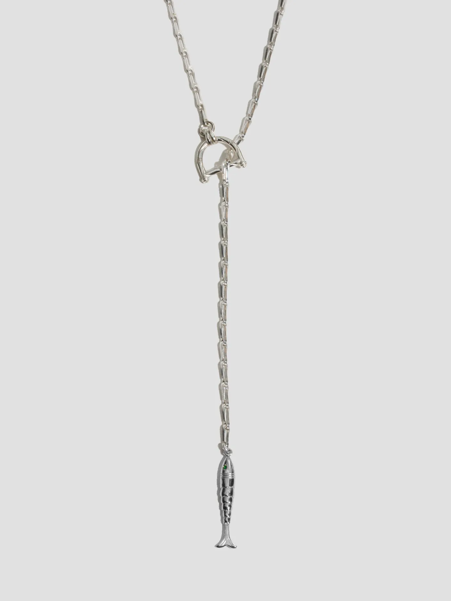 Sardine Lariat Necklace sold by Loren Stewart