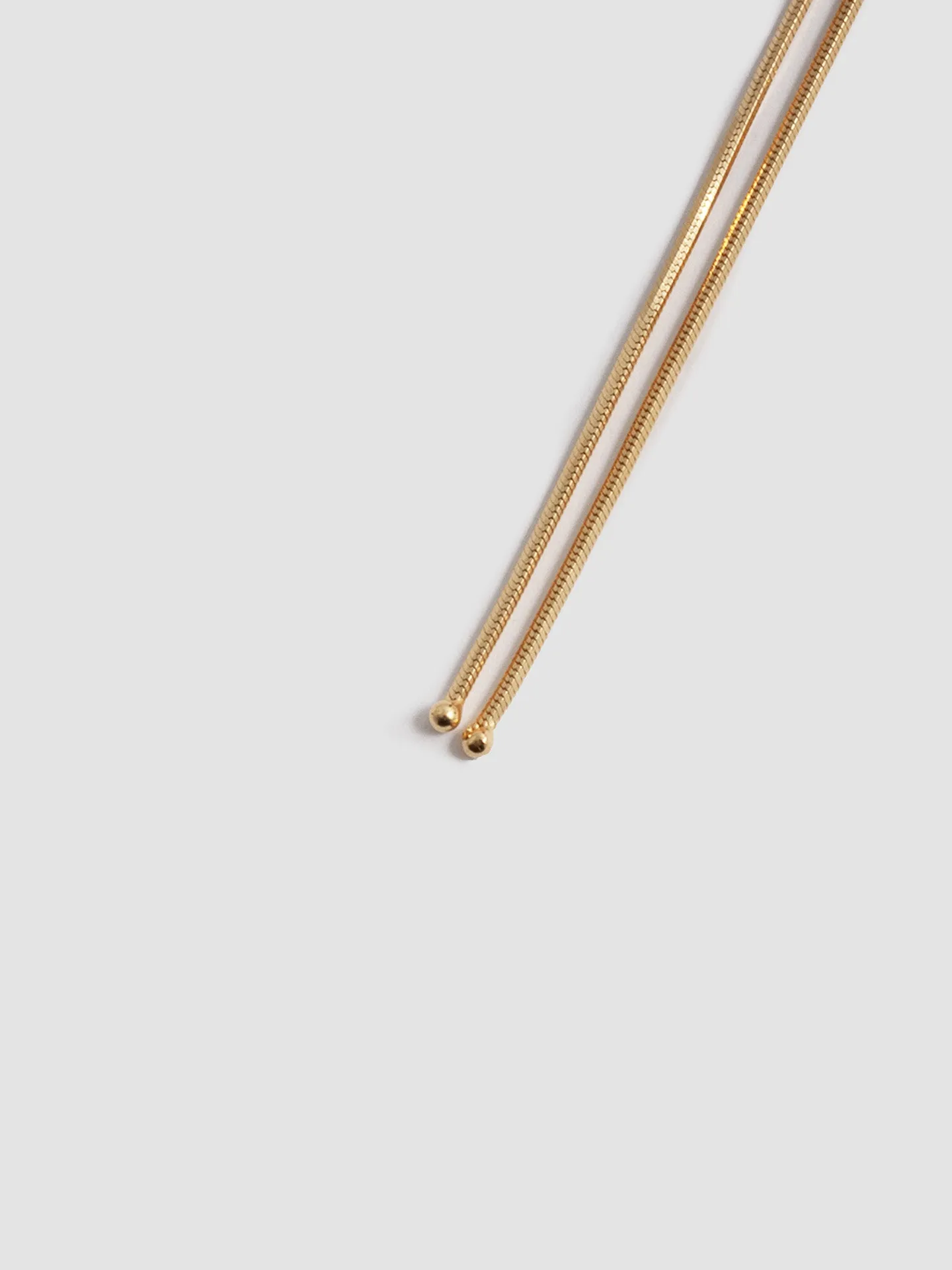 Vermeil Bolo Pendant Necklace sold by Loren Stewart product image thumbnail 4