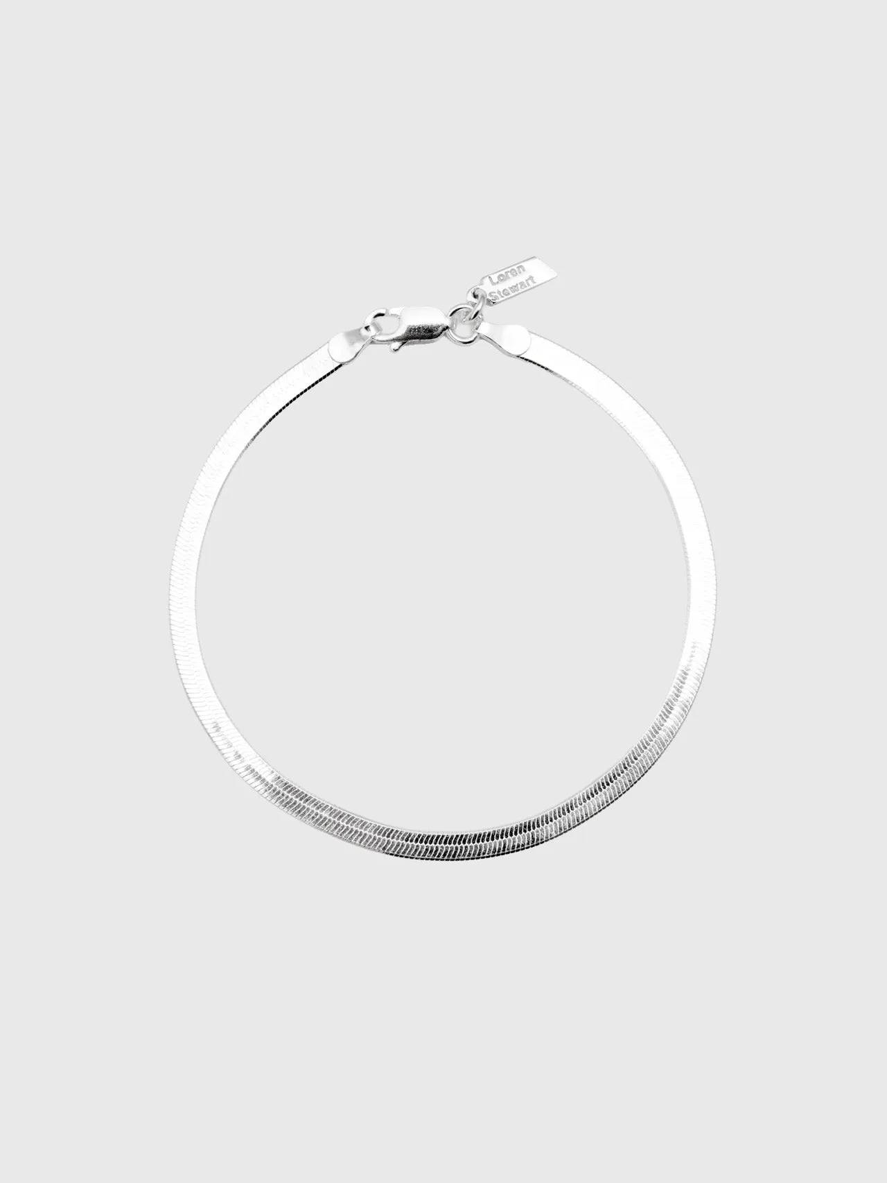 Sterling Silver Herringbone Bracelet sold by Loren Stewart