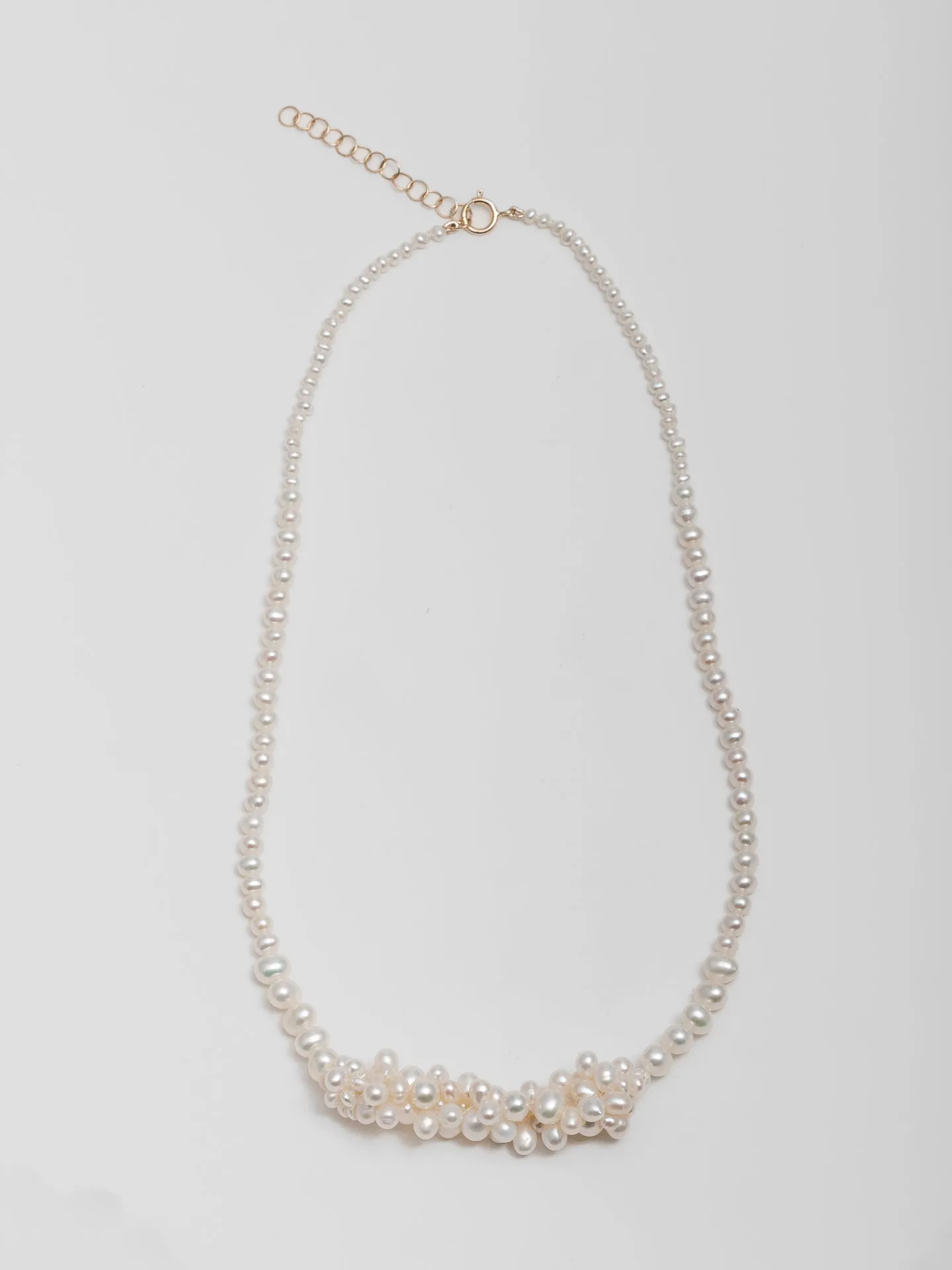 Genesis Cluster Pearl Necklace - Archival Collection sold by Loren Stewart