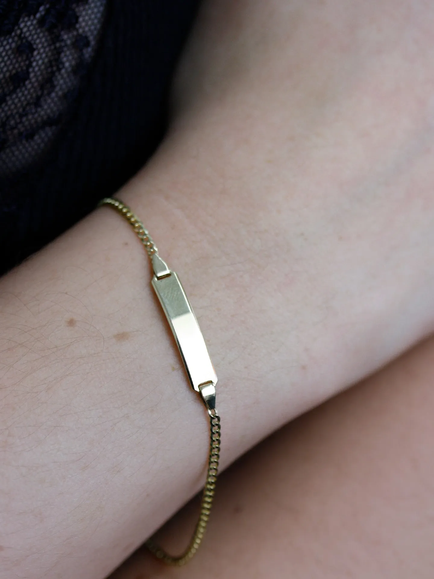 Solid ID Petite Havana Bracelet - Archival Collection sold by Loren Stewart product image thumbnail 3