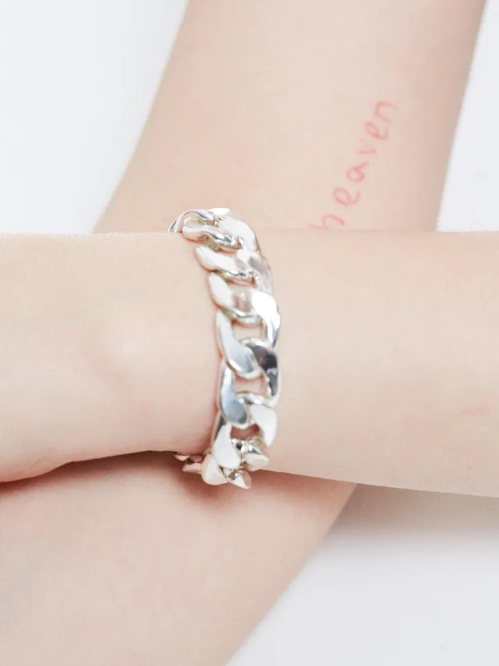 XXL Diamond Cut Curb Chain Bracelet - Archival Collection sold by Loren Stewart product image thumbnail 2