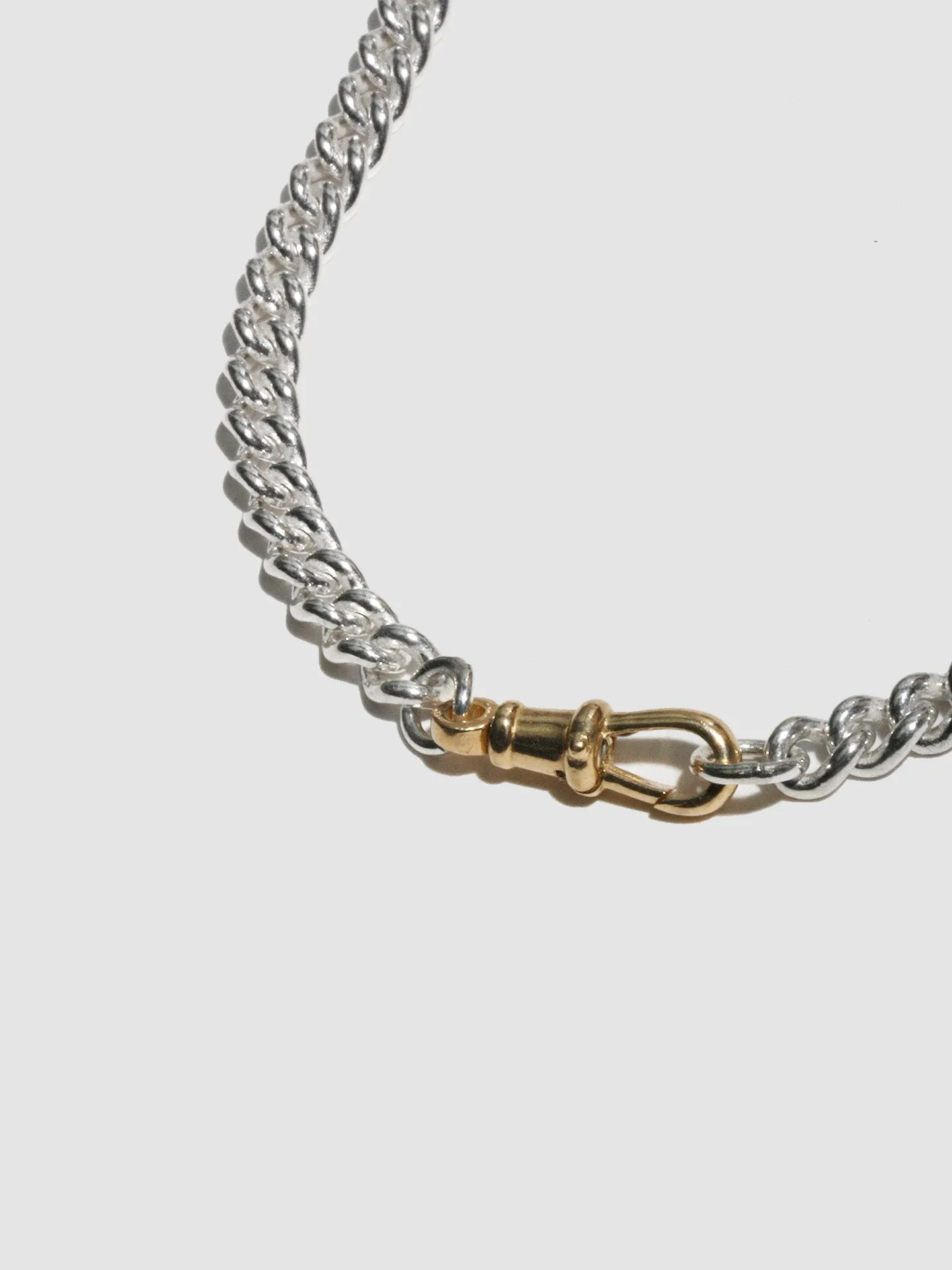 Mixed Metal Vintage Clip Necklace sold by Loren Stewart product image thumbnail 4