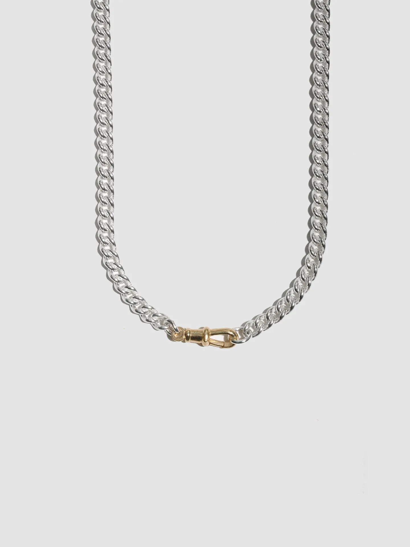 Mixed Metal Vintage Clip Necklace sold by Loren Stewart product image thumbnail 3