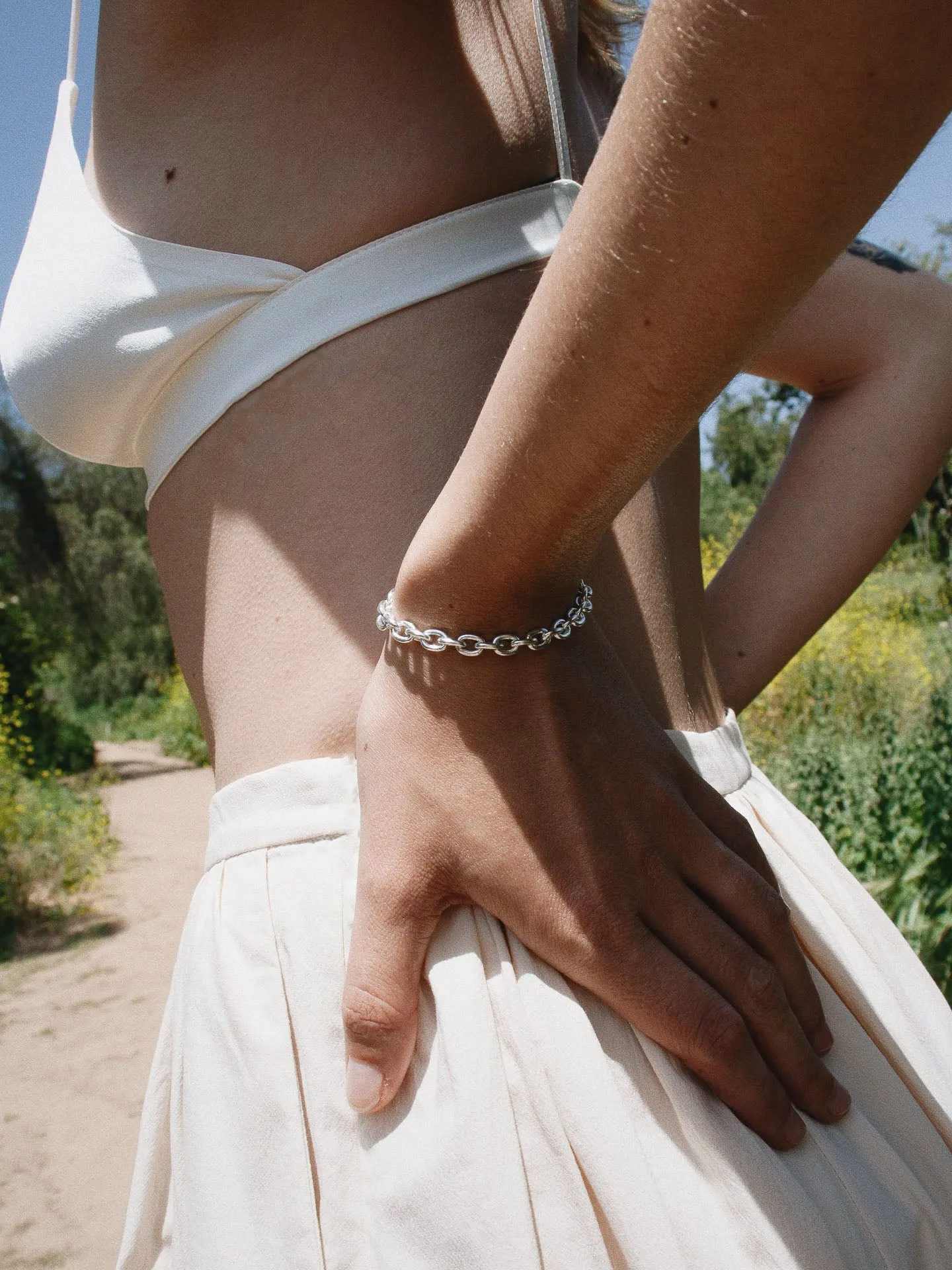 ID Box Lock Cable Bracelet sold by Loren Stewart product image thumbnail 5