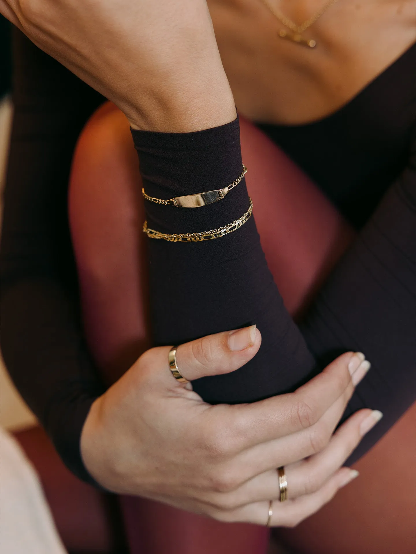Mini Ellipse ID Bracelet sold by Loren Stewart product image thumbnail 2