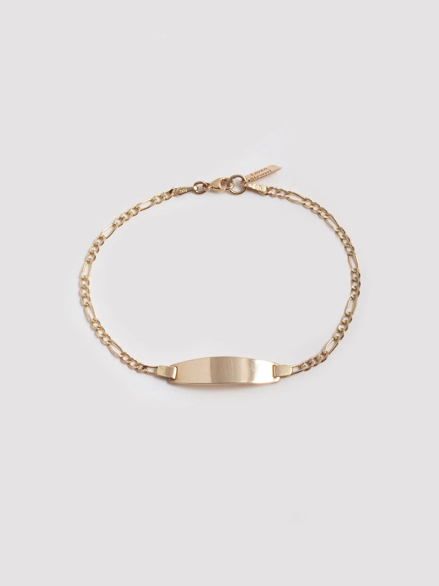 Mini Ellipse ID Bracelet sold by Loren Stewart