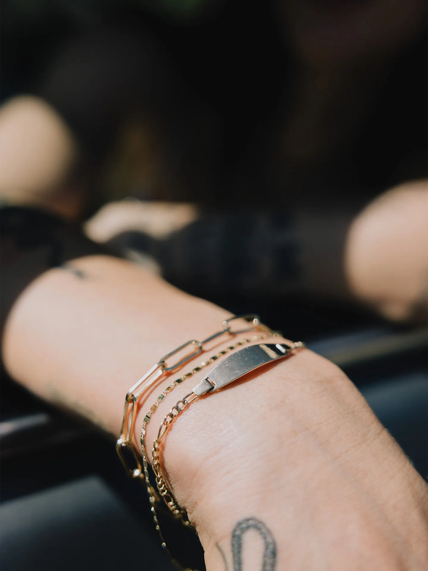 Mini Ellipse ID Bracelet sold by Loren Stewart product image thumbnail 4