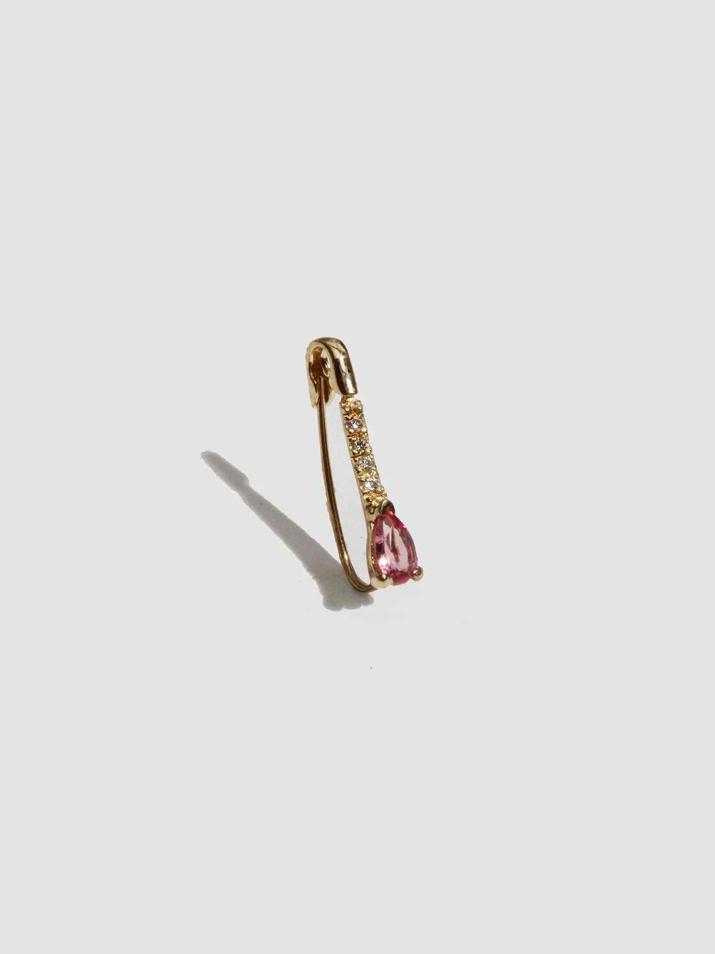 Mini Gemstone Diamond Safety Pin sold by Loren Stewart product image thumbnail 2