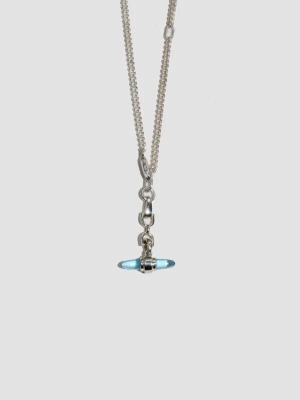 Lunette Barbell Link Necklace made by Loren Stewart