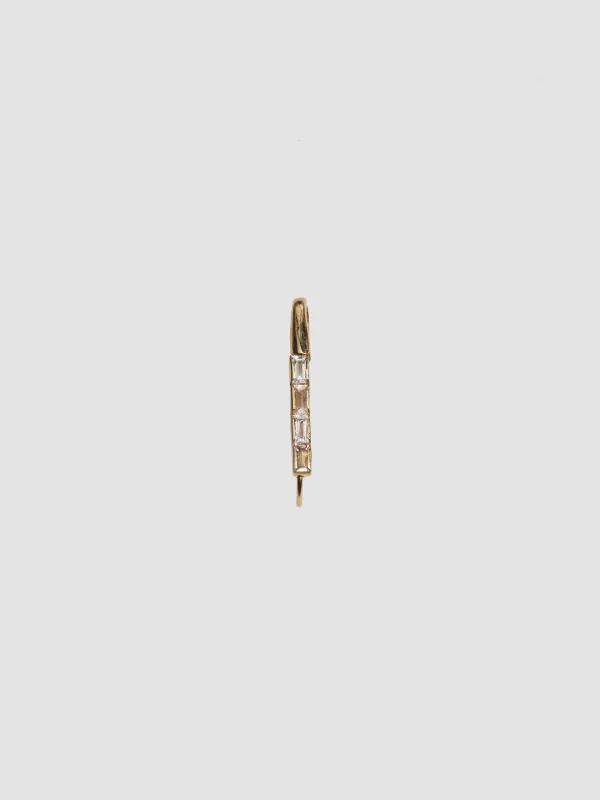 Baguette Safety Pin made by Loren Stewart