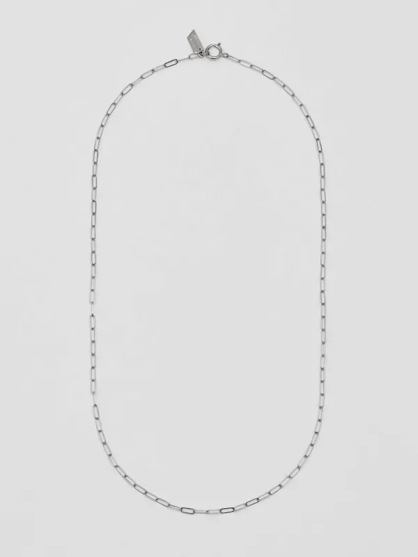 Sterling Silver Long Link Chain made by Loren Stewart