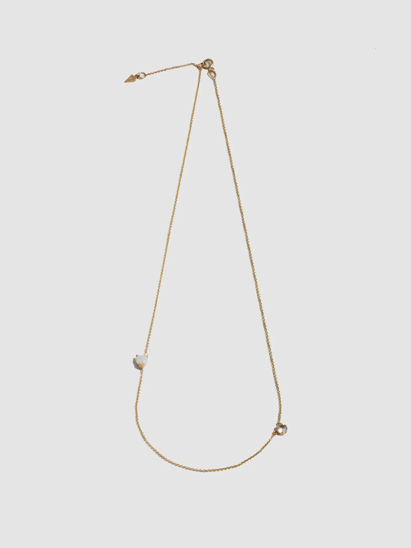 Heart Opal Gemstone Necklace - Archival Collection sold by Loren Stewart