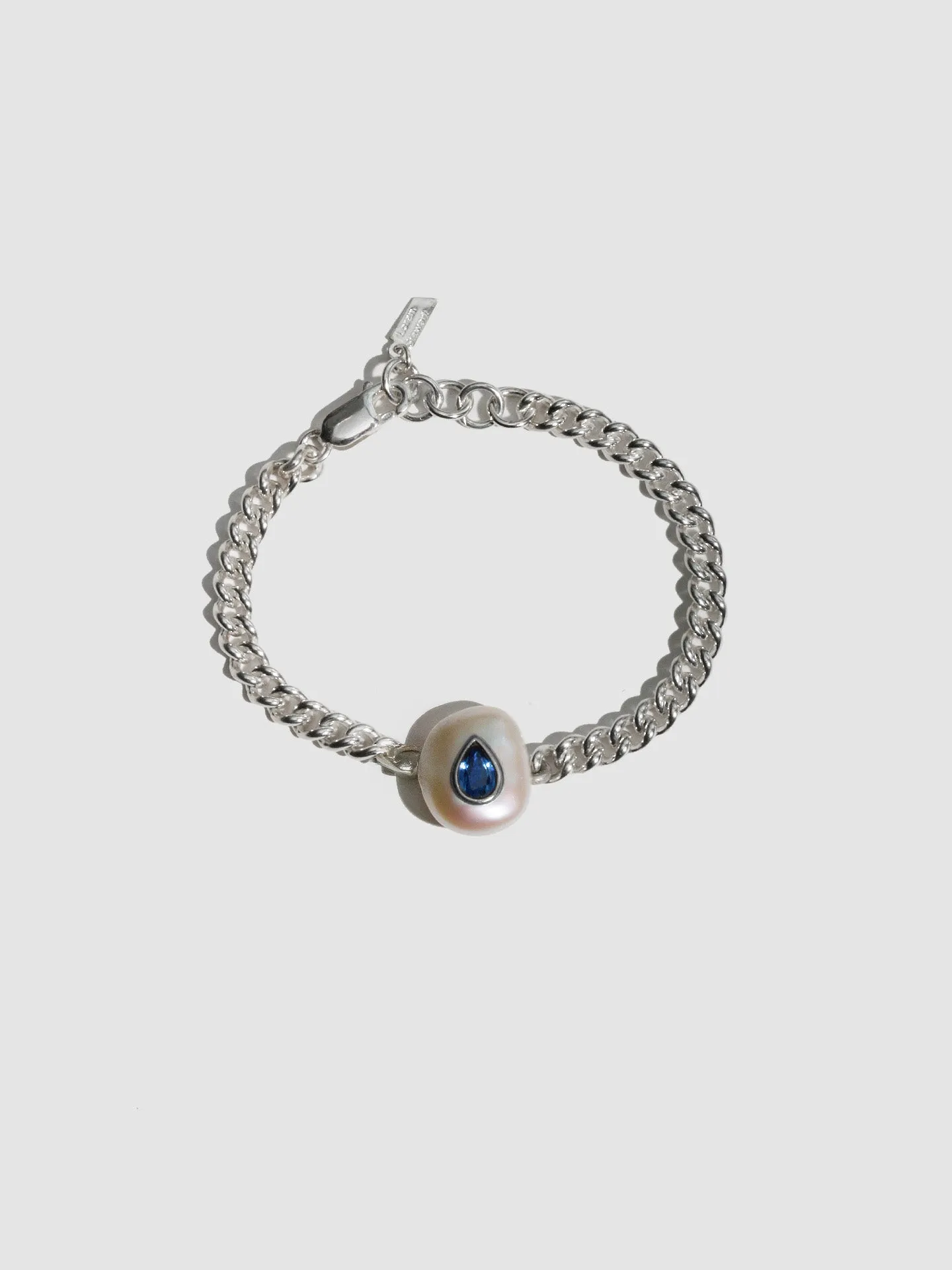 Pearl Evil Eye Bracelet - Archival Collection sold by Loren Stewart