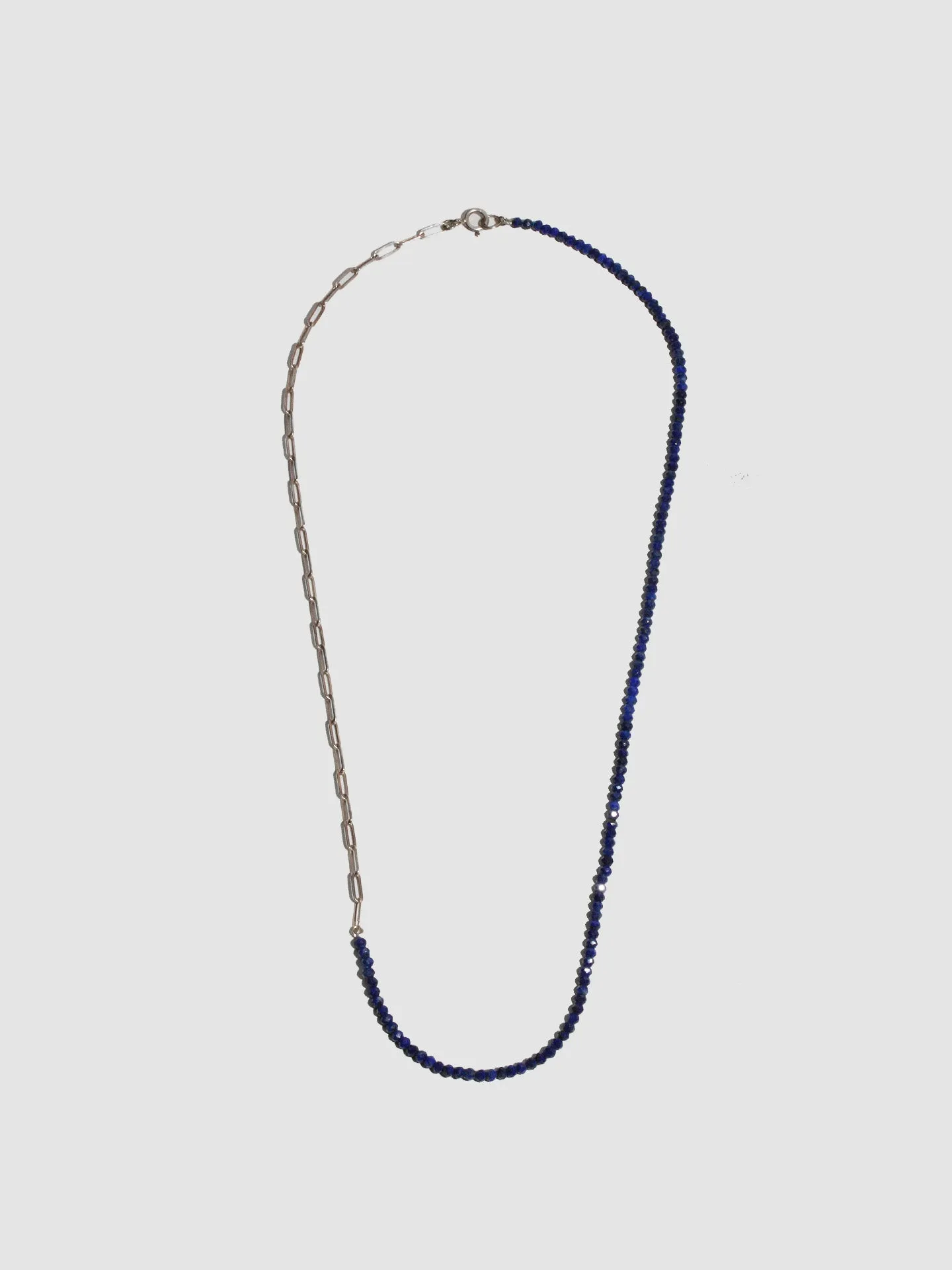 Lapis & Long Link Necklace - Archival Collection sold by Loren Stewart product image thumbnail 2