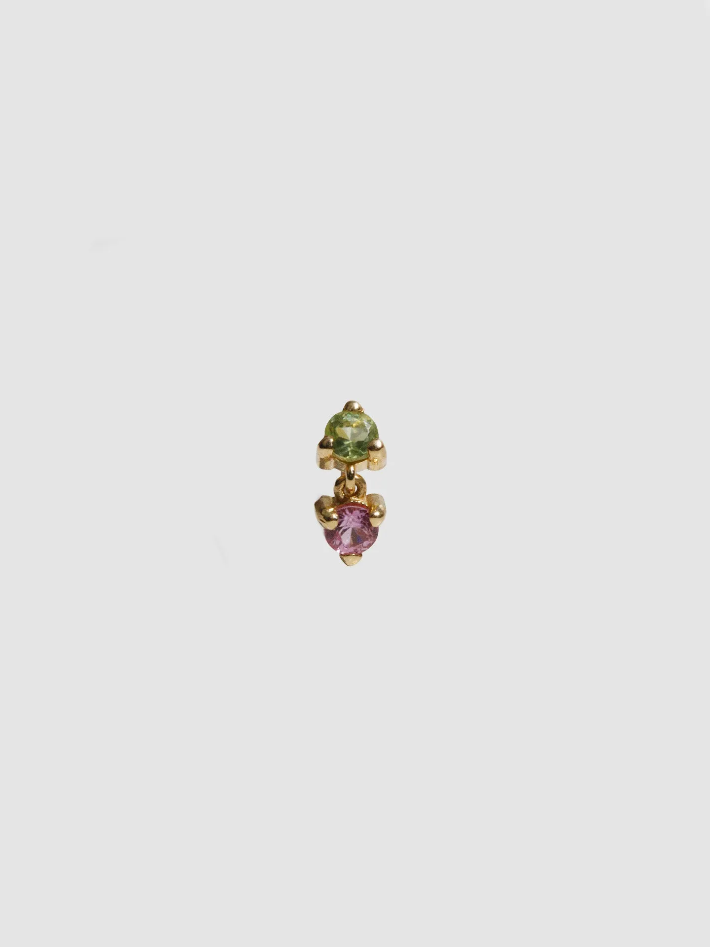 Deux Gem Link Stud - Archival Collection sold by Loren Stewart