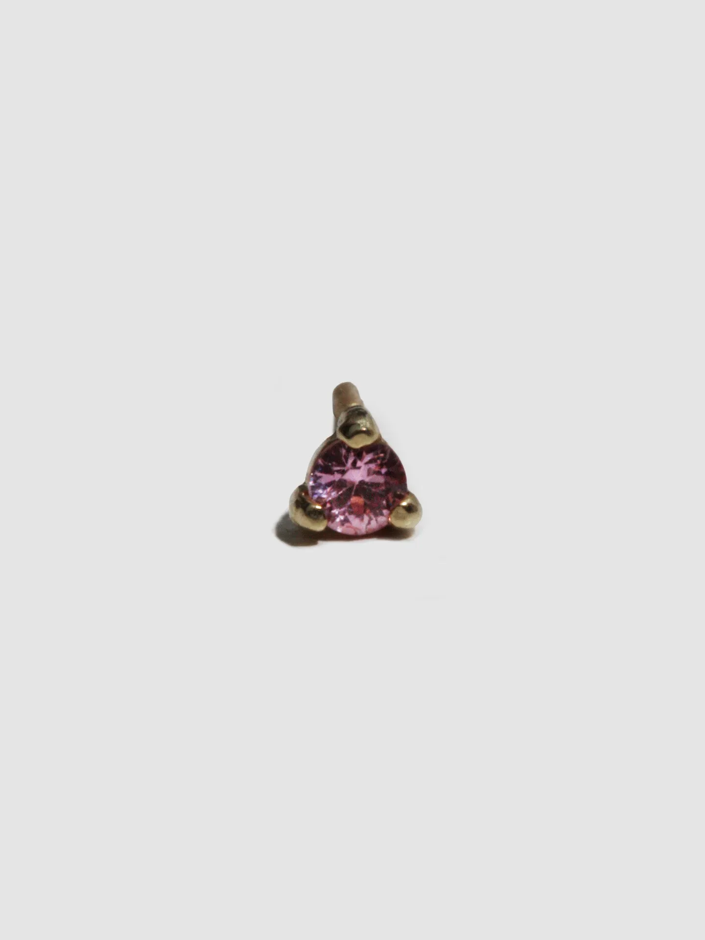 Pink Sapphire Stud - Archival Collection sold by Loren Stewart product image thumbnail 3