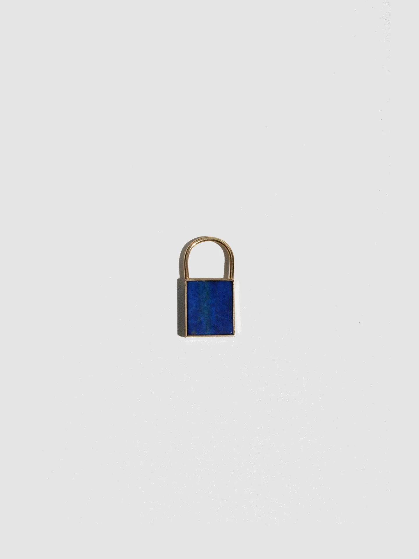 Lapis Padlock Pendant - Archival Collection sold by Loren Stewart product image thumbnail 2