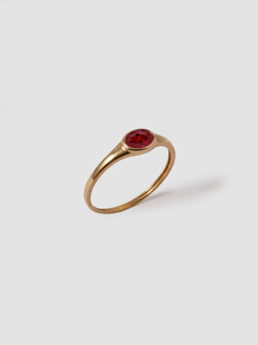 Mini Ruby Signet sold by Loren Stewart