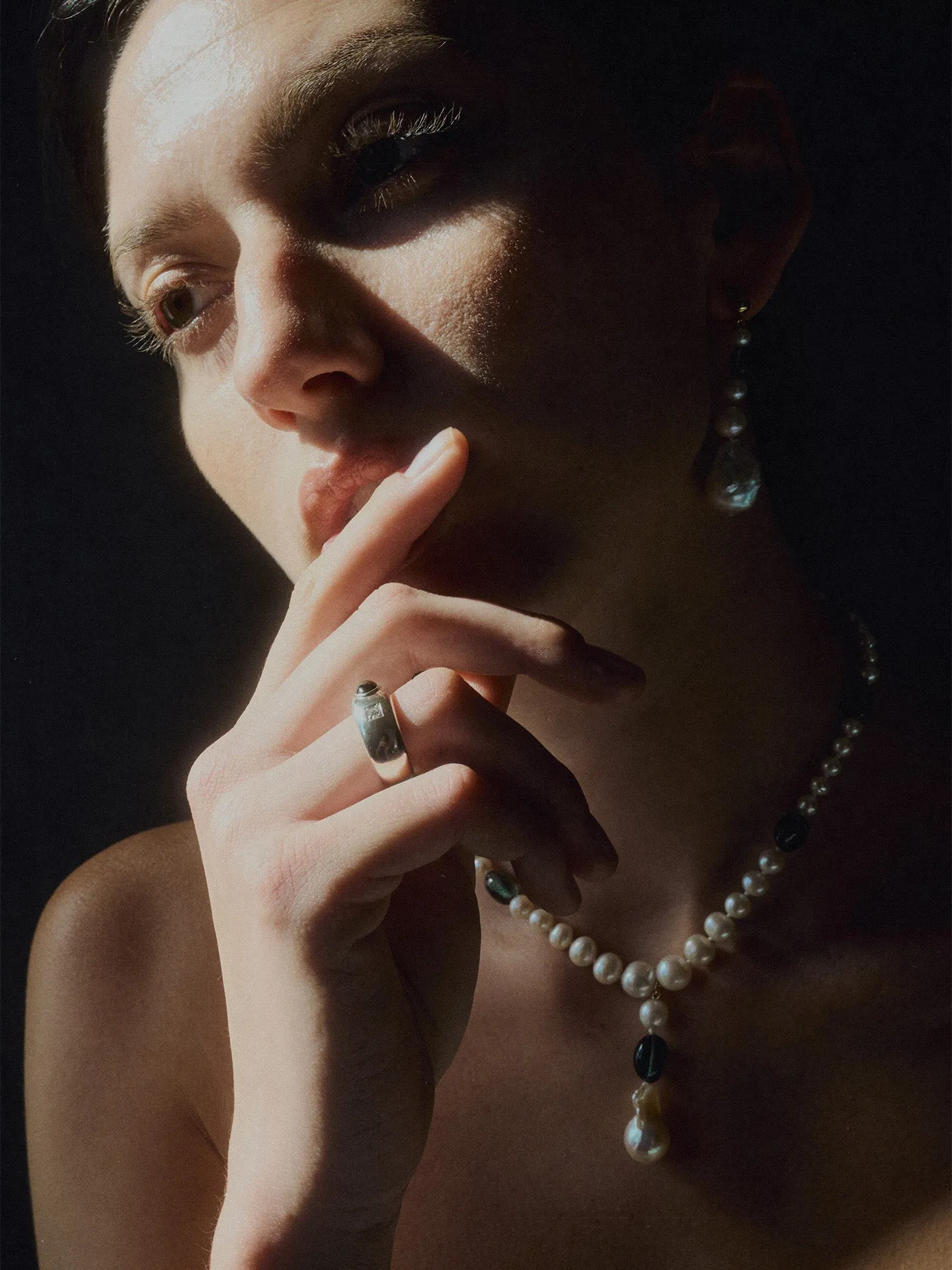 Poet Y Pearl Necklace sold by Loren Stewart product image thumbnail 4