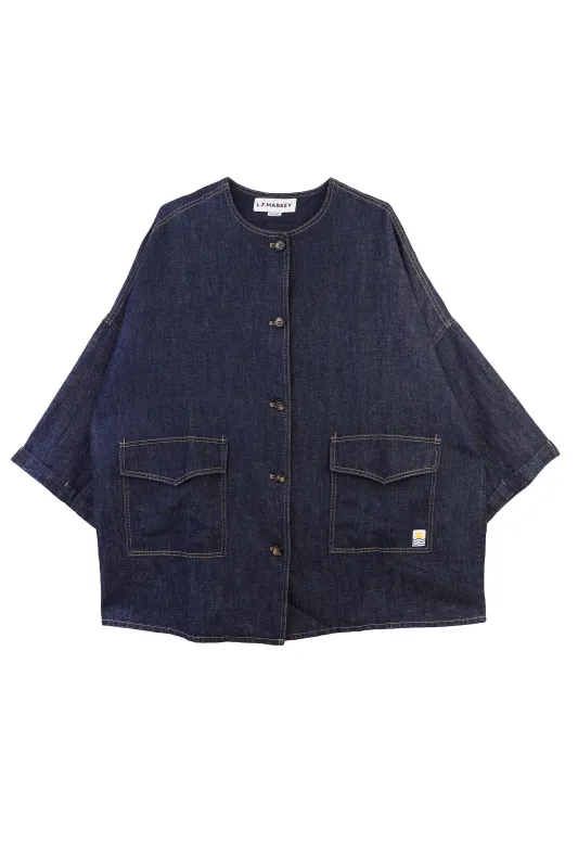 Lowe Jacket Denim Chambray sold by LF Markey
