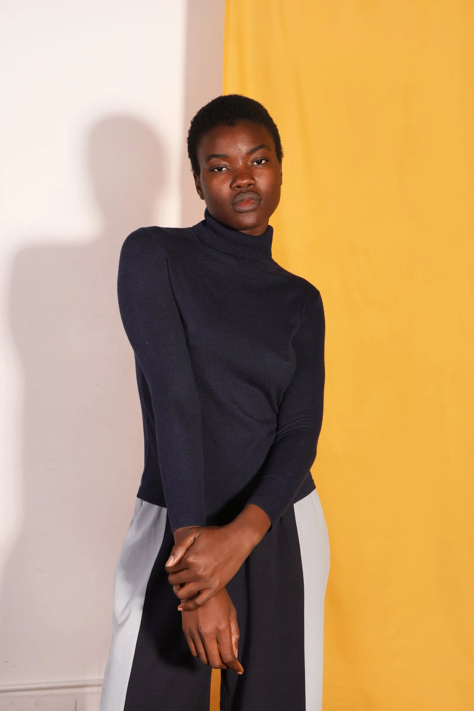 Joshua Knit Navy sold by LF Markey product image thumbnail 2