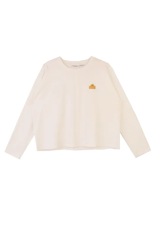 Lesley Top Ecru made by LF Markey