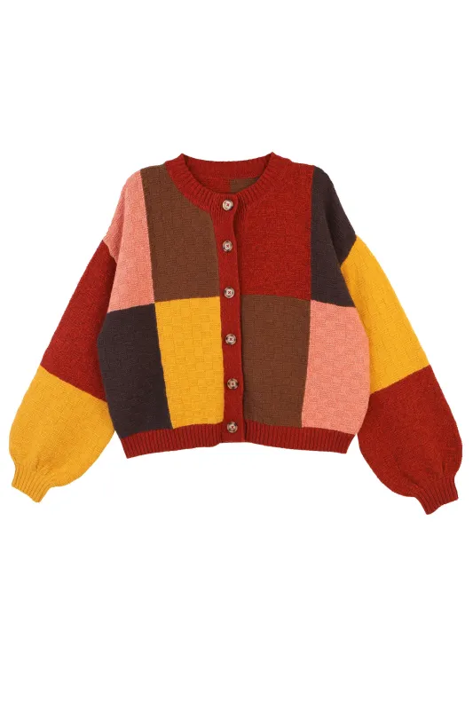 Lonny Cardigan Multi made by LF Markey