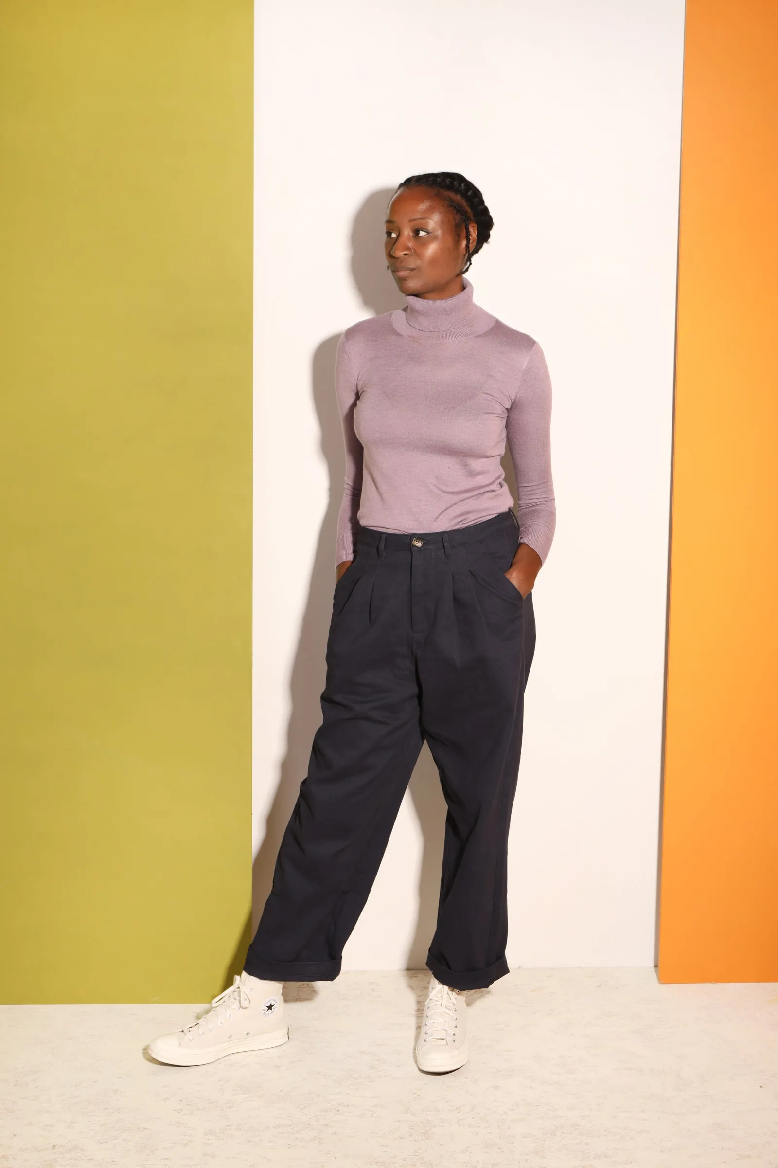 Classic Slacks Navy sold by LF Markey product image thumbnail 3