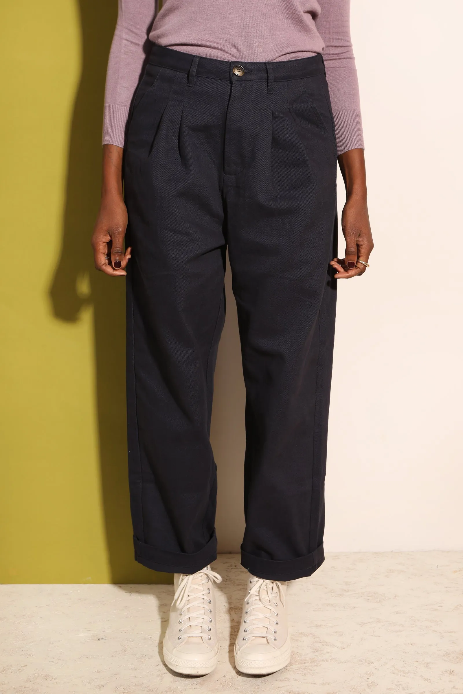 Classic Slacks Navy sold by LF Markey product image thumbnail 4