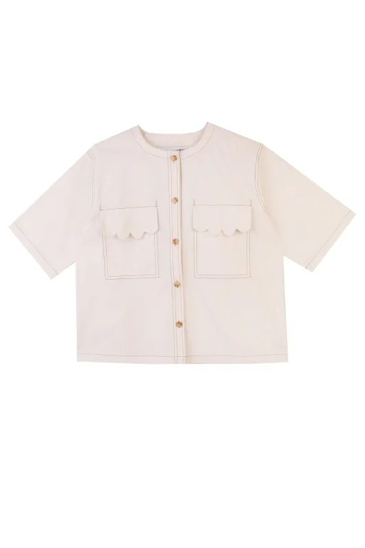 Alwyn Top White sold by LF Markey