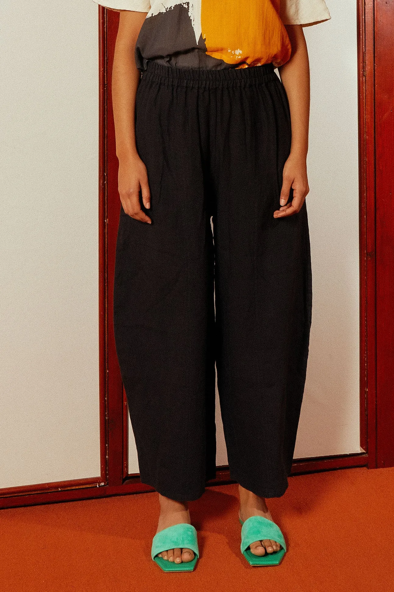 Basic Linen Trouser Black sold by LF Markey product image thumbnail 4
