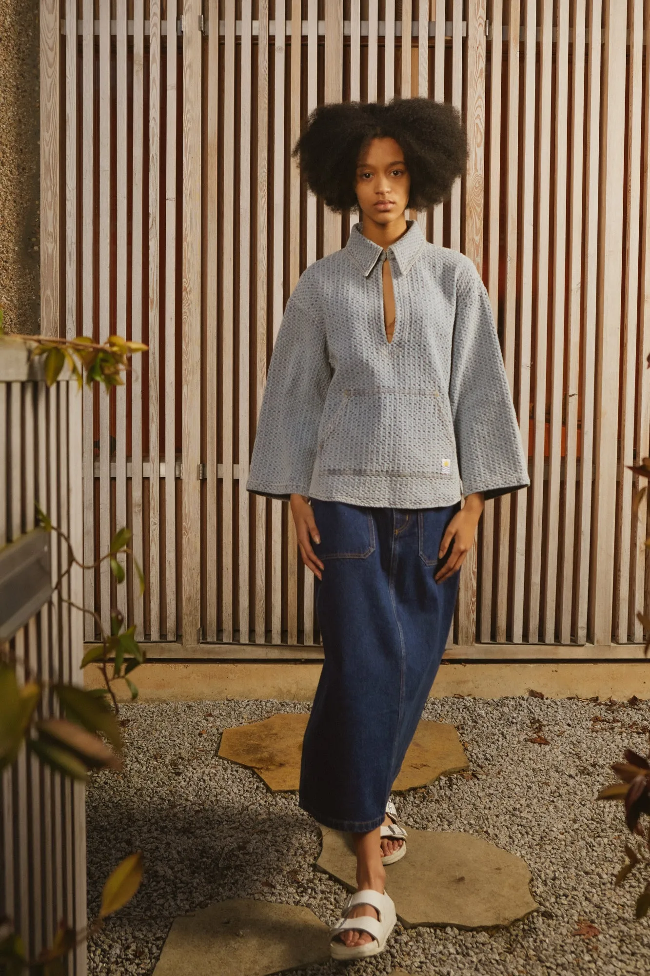 Daly Skirt Indigo sold by LF Markey product image thumbnail 5