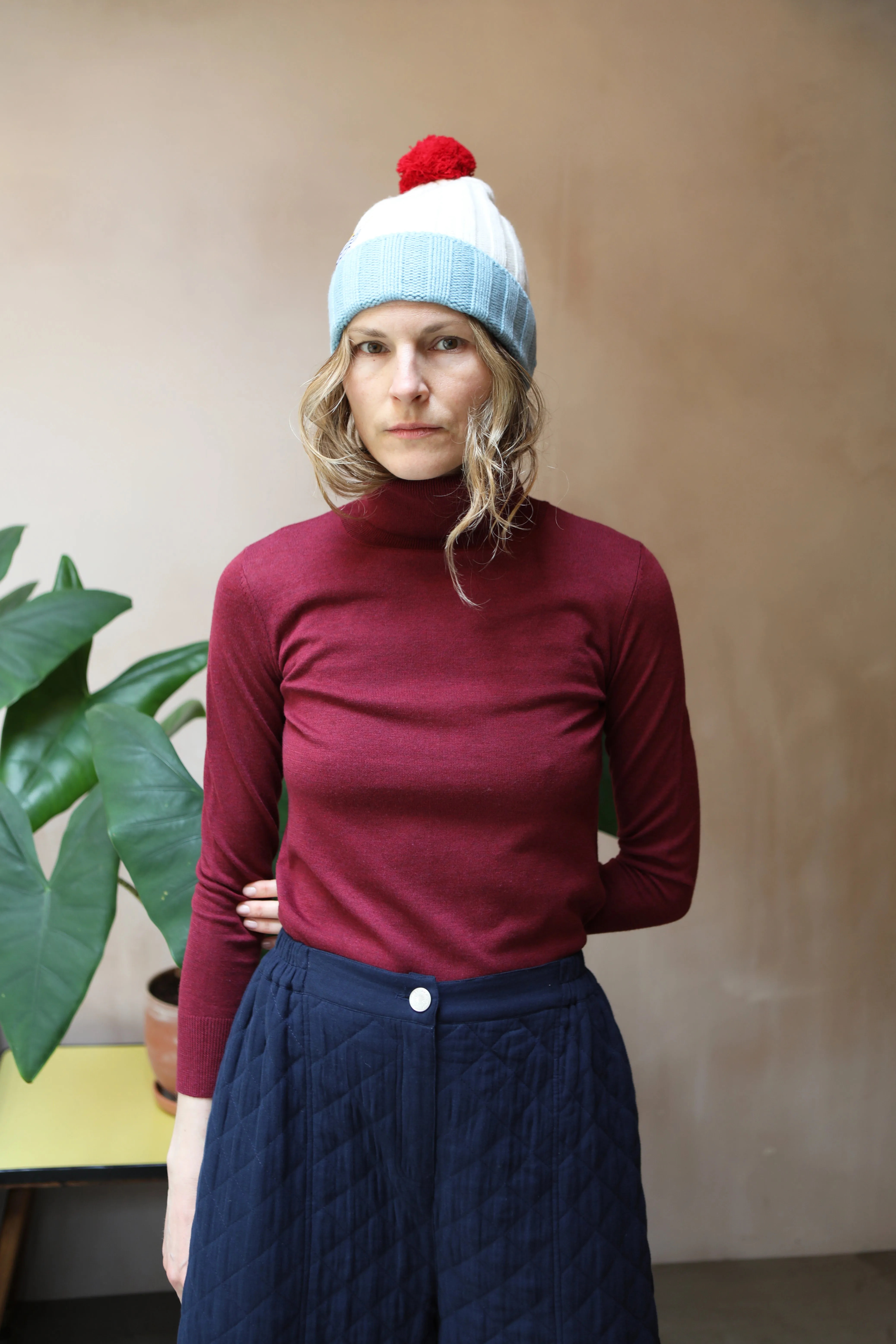 Joshua Knit Burgundy sold by LF Markey product image thumbnail 3